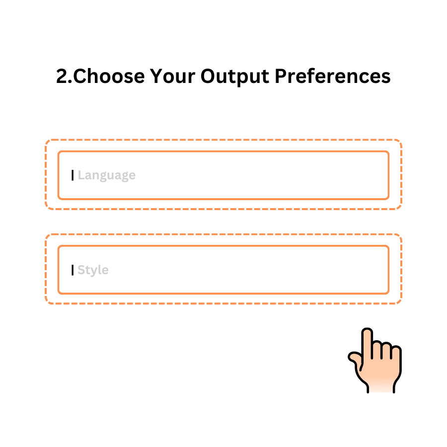 Step 2: Choose Your Output Preferences - Redplus