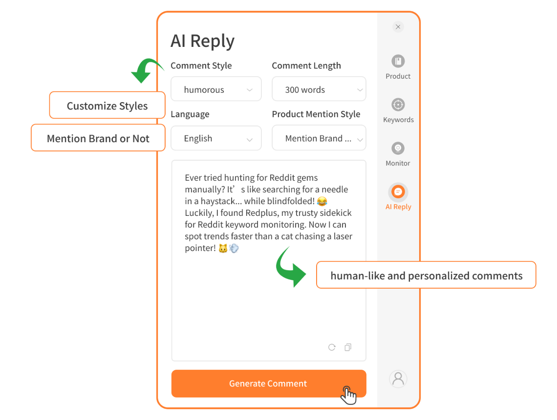 AI-Powered Automatic Replies | Redplus AI