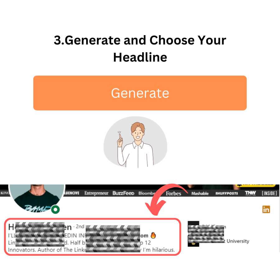 Step 3: Generate and Choose Your Headline - Redplus