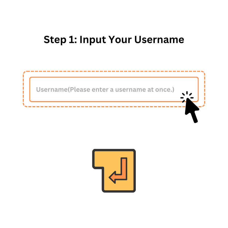 Step 1: Input Your Username - Redplus AI